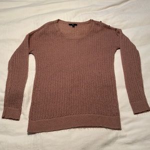 The GAP Womens Sweater Pink Blush Small Acrylic